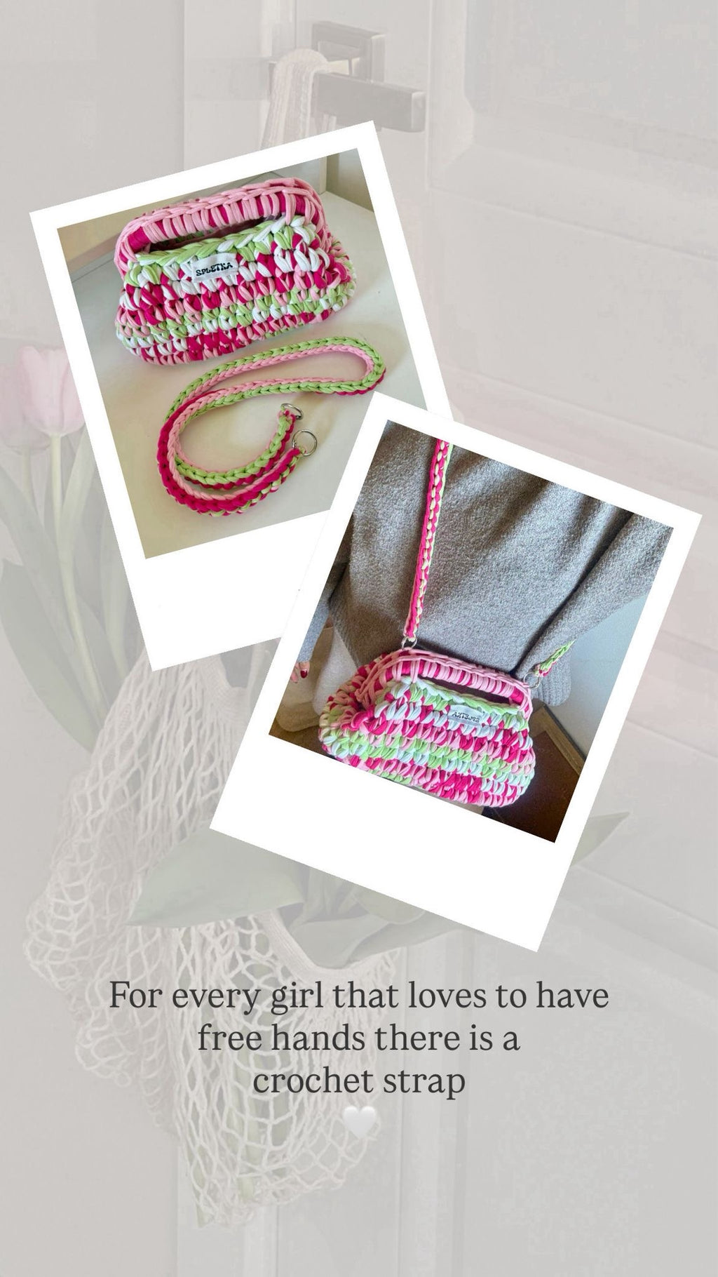 Crossbody Crochet Strap