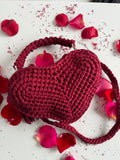 Heart Bordeaux Charm